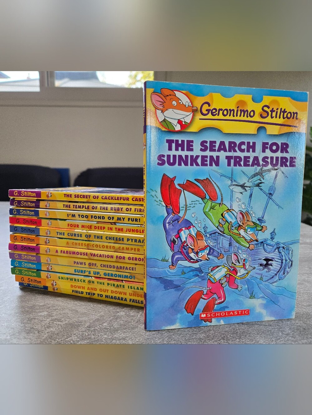 Scholastic Geronimo Stilton Books - 13 Titles